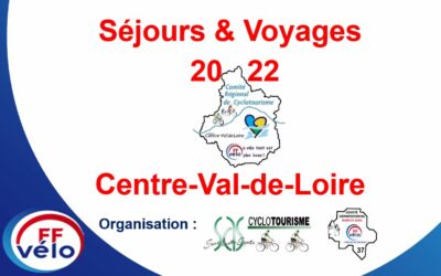 Séjours et voyages à vélo en Centre-Val-de-Loire.