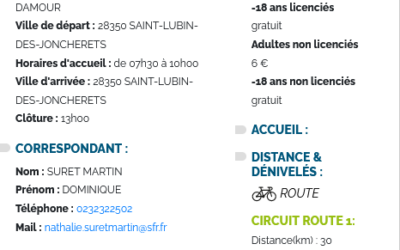 Le 27 mars 2022 – La Lubinoise