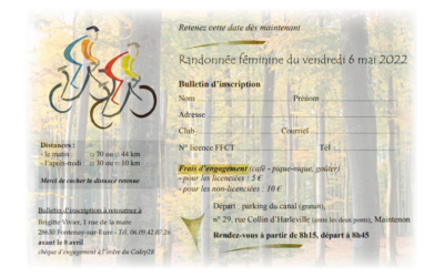 Randonnée féminine