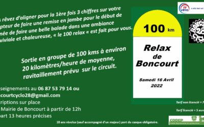 Le 100 Relax !!!