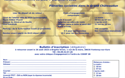 Seconde randonnée féminine 2023