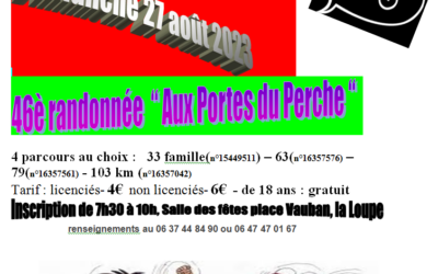 Randonnée aux portes du PERCHE